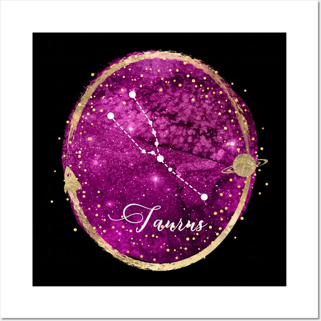 Taurus Constellation Wall Art by Underthespell